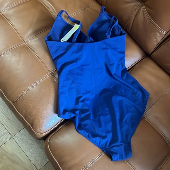 NWT Boden Sweetheart Cup Size Swimsuit Sz 34D Navy blue B1 - Picture 3 of 7